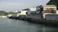Buildings Of Fishing Village And Tsunami Wall Naoshima Japan HD HD Footage