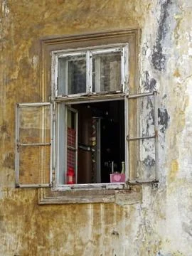 Buildings in front of Stone Gate after the earthquake, Zagreb, Croatia, Europe Stock Photos