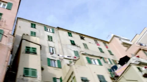 Buildings in Genova 스톡 동영상 278377642