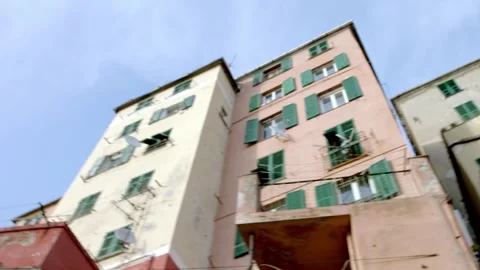 Buildings in Genova 스톡 동영상 278385768