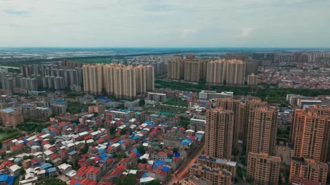 Buildings of Hanchuan Video stock 347499657