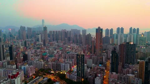 Buildings, Hong Kong Stock Footage 303708007