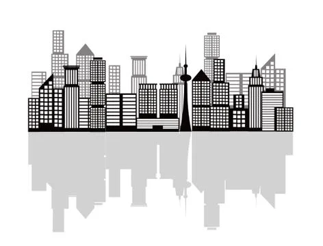 Buildings Stock Illustration