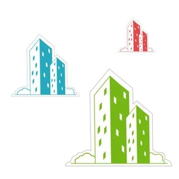 Buildings Stock Illustration