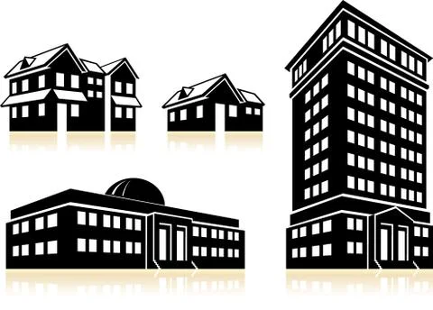 Buildings Stock Illustration