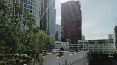 Buildings in LA 스톡 동영상 100162231