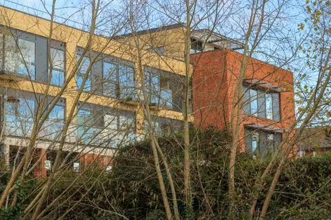 Buildings in lockdown Stock-Fotos