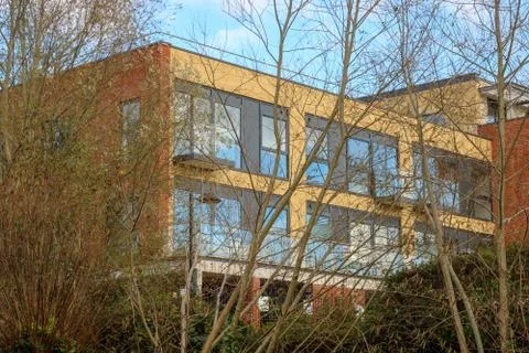 Buildings in lockdown Stock-Fotos