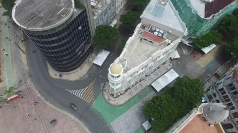 Buildings in Marco Zero in Recife, Pernambuco State, Brazil Stock Footage 61708451