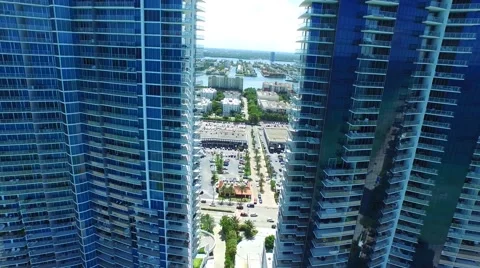 Buildings in Miami Stock Footage 66463249