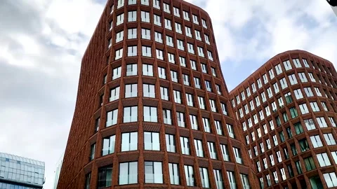 Buildings of modern architecture 動画素材 313994018