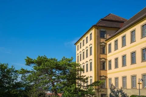 Buildings of the monastery Weingarten Stock Photos