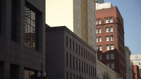Buildings in New Orleans Stock Footage 100736631