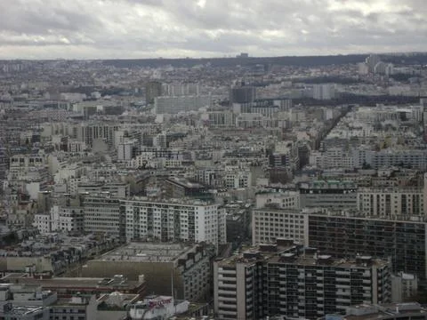 Buildings in Paris Stock Photos