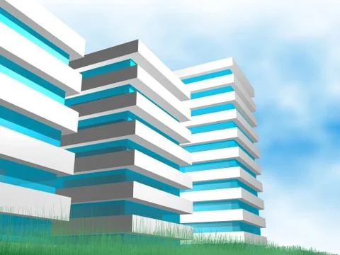 Buildings Foto stock
