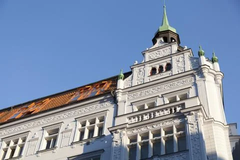 Buildings in Prague Foto stock
