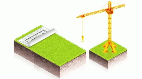 Buildings project Stock Footage 11480289