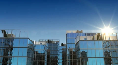 Buildings rising. HD. Time-lapse. Stock Footage
