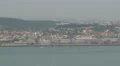 Buildings on the riverside of Tagus River in Lisbon 4k or 4k+ Resolution