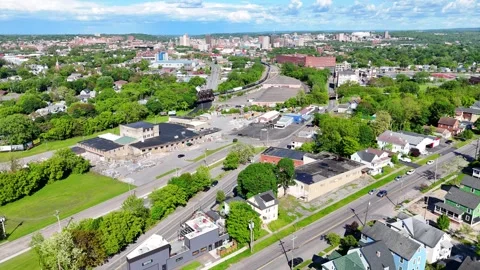 The Buildings - Syracuse, NY Video stock 336435391