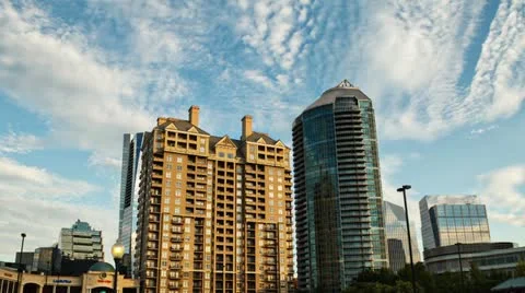 Buildings Timelapse Vídeo Stock 12184391