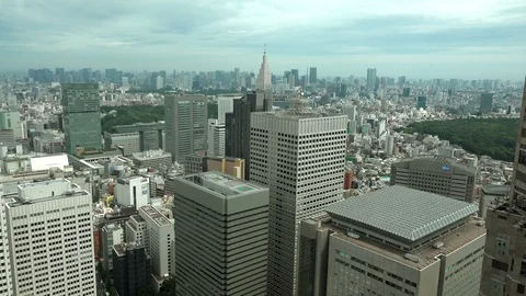 Buildings of Tokyo Video stock 96167585