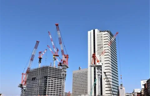 Buildings under construction Stock Photos