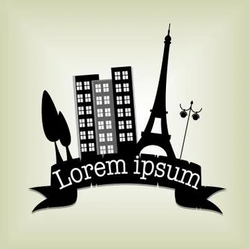 Buildings vector illustration design Ilustración de archivo