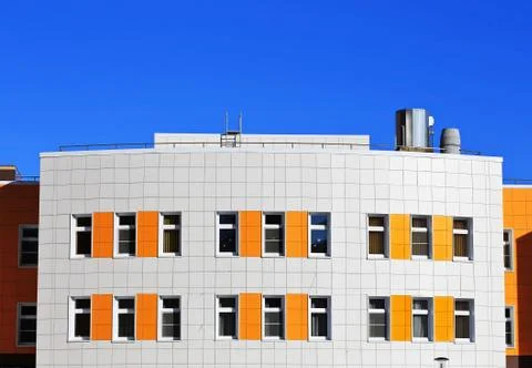 Buildings wall Stock Photos