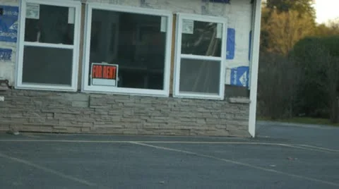 Building/Store for Rent 스톡 동영상 22218098