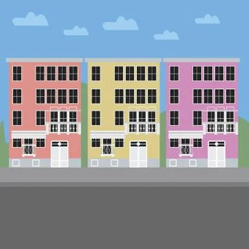 Builds Stock Illustration