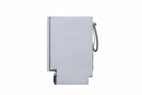 Built In Dishwasher Isolated White Stock Photos
