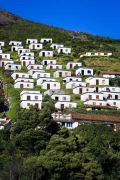 Built into the HIlls Stock Photos
