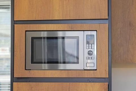 Built in Microwave Oven Stock Photos