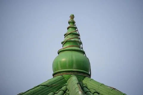 Built Structure Against Clear Blue Sky  Stock Photos