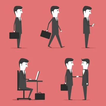 Buisness People Stock Illustration
