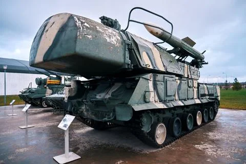 Buk missile system Stock Photos