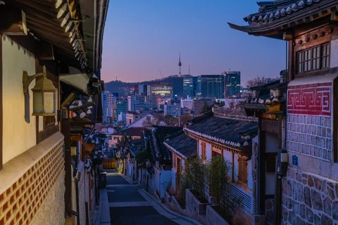 Bukchon Stock-Footage 106689497