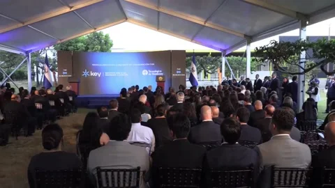 Bukele says world is now divided between "humanists" and "extinctionists", El Sa Stock Footage 304567840