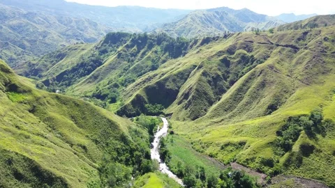 Bukidnon Communal Ranch Stock Footage 332403421