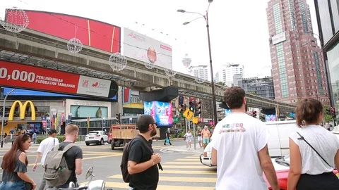 Bukit Bintang Stock Footage 105566483