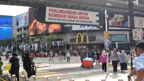 Bukit Bintang Stock Footage 244918171