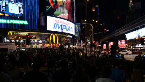 Bukit Bintang, Malaysia Stock Footage 277418258
