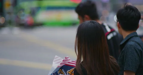 Bukit Bintang’s Main Intersection and Shopping Area in Kuala Lumpur, Malaysia Stock Footage 147045263
