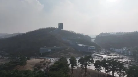 Bukseoul Dream Forest Stock Footage 318340664