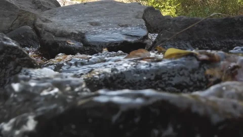 Buky Canyon waterfall deep river valley Hirskyi Tikych Cherkasy Ukraine Stock Footage 220653422