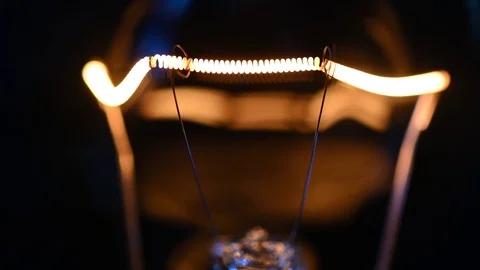 Bulb blinks close up lights Stock Footage 120686211