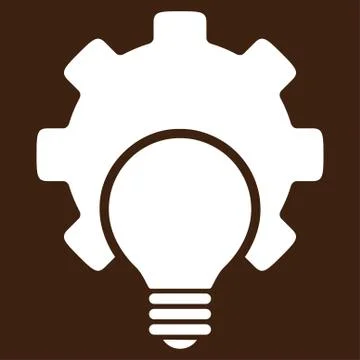 Bulb Configuration Icon Stock Illustration