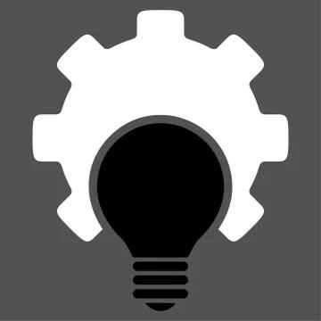 Bulb Configuration Icon Stock Illustration
