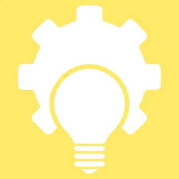 Bulb Configuration Icon Stock Illustration